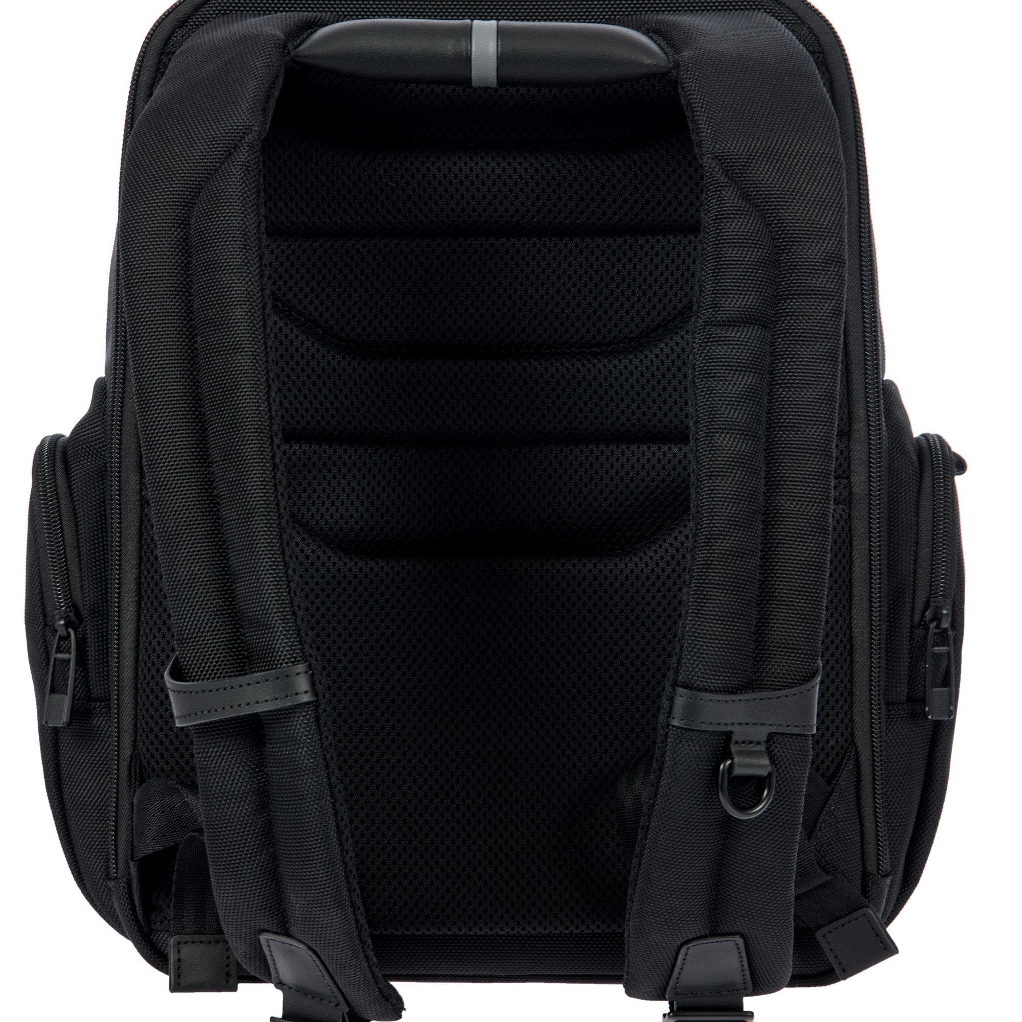 Porsche Design Roadster Leather EVO Backpack Expandable M, Alternate, color, Black