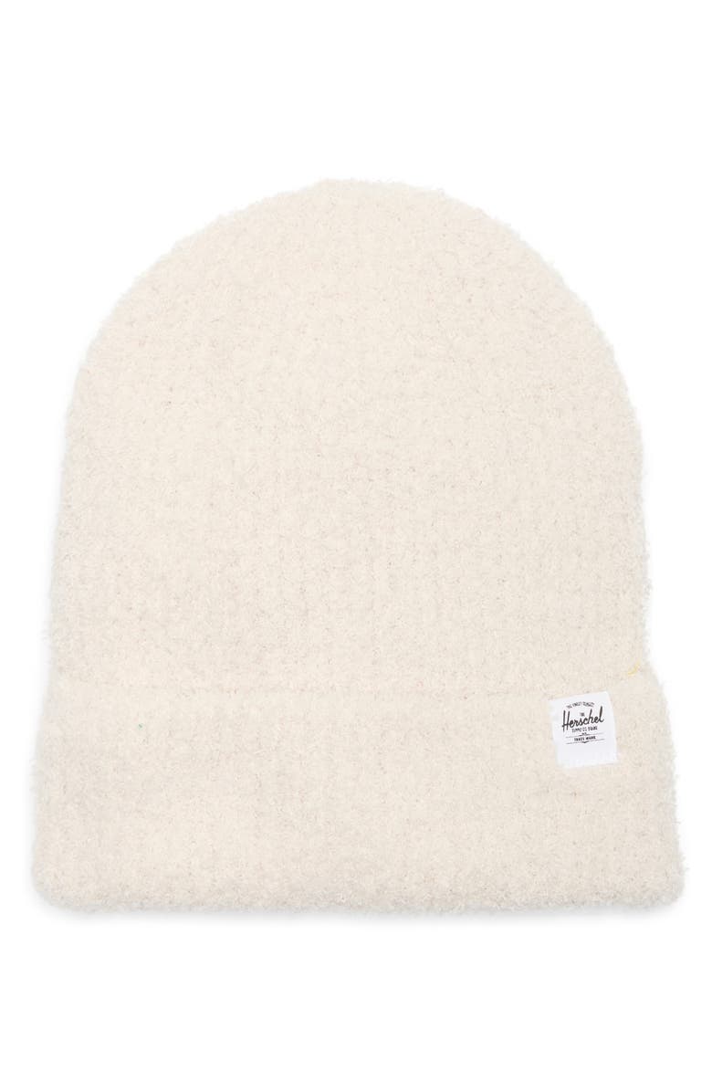 Herschel Supply Co. Bouclé Beanie, Main, color, Whitecap Gray