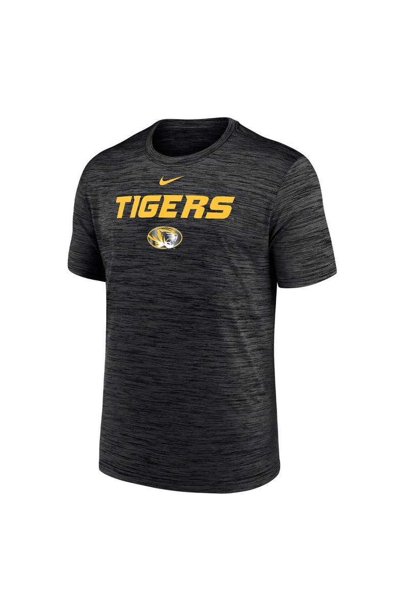 Nike Men's Nike Black Missouri Tigers Velocity Performance T-Shirt, Alternate, color, Black