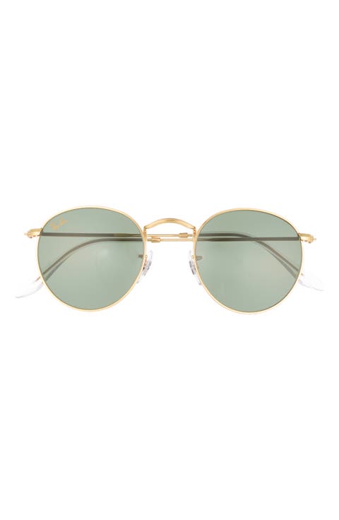 47mm Round Sunglasses
