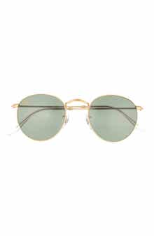 47mm Round Sunglasses