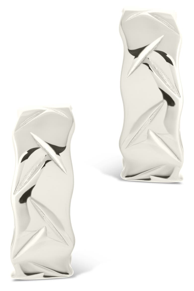 Ashton Hoop Earrings, Alternate, color, SILVER
