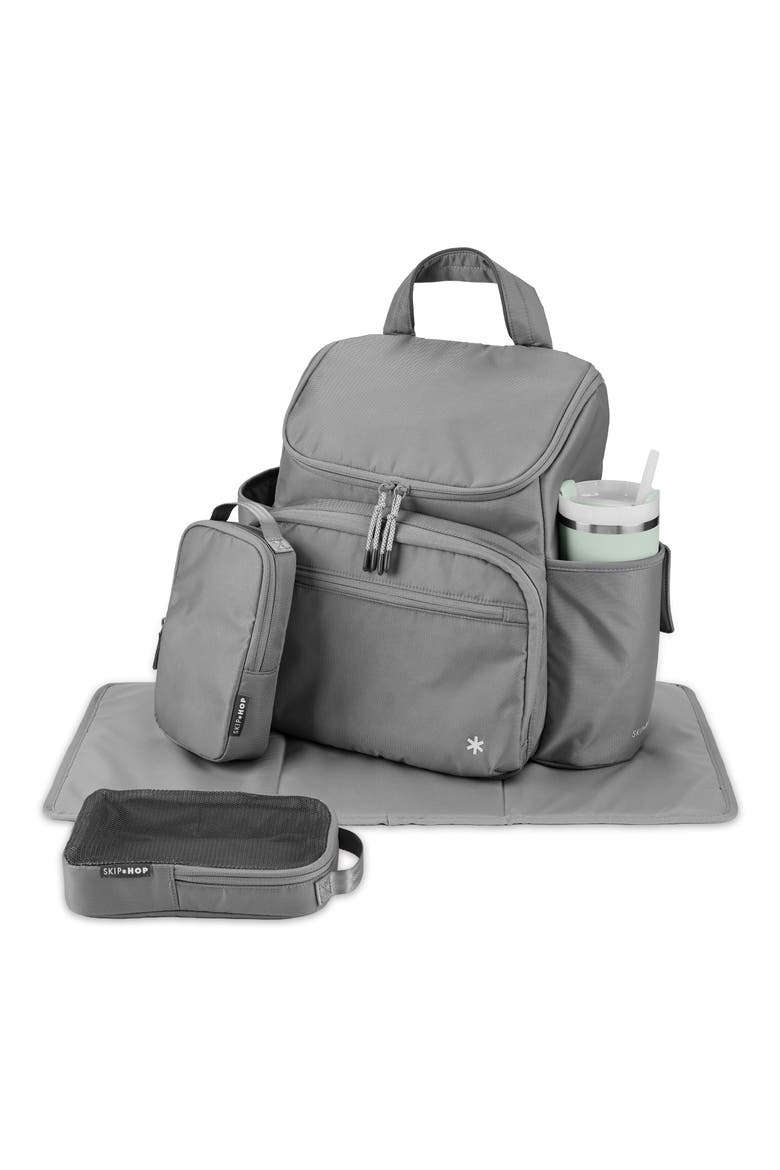 Forma Diaper Backpack, Alternate, color, GREY
