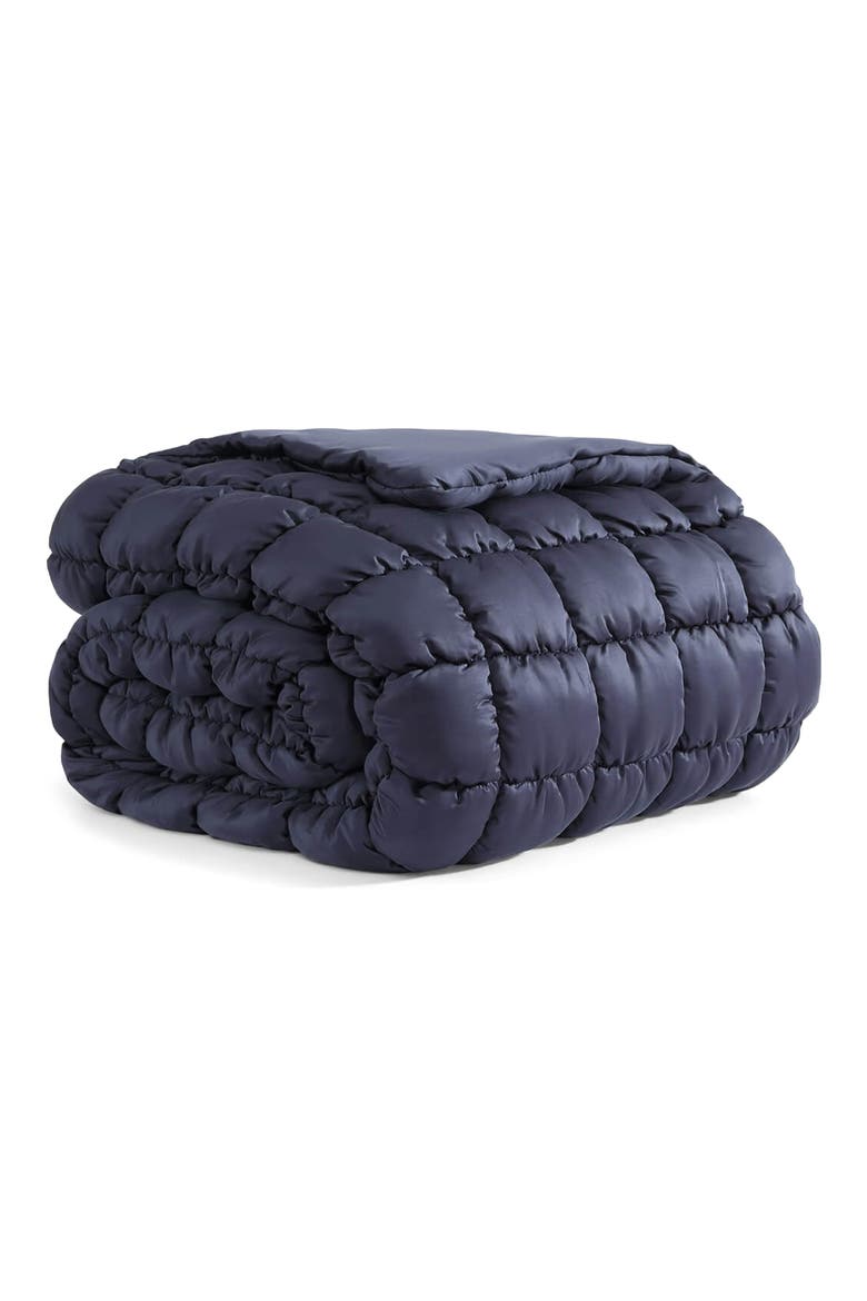 Puff Comforter, Main, color, BARITONE BLUE