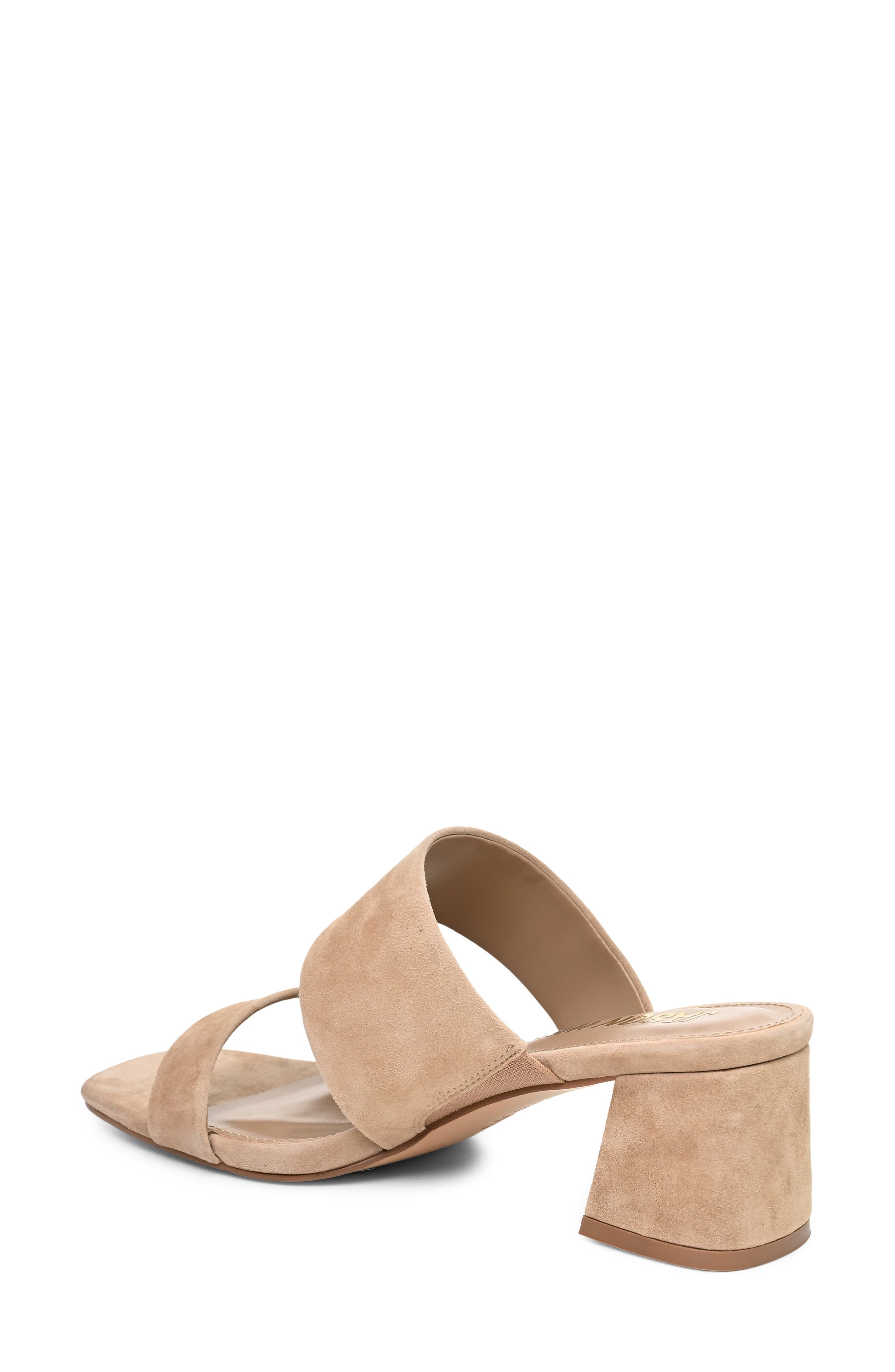 Jammie Leather Block Heel Sandal, Alternate, color, TAUPE KID SUEDE