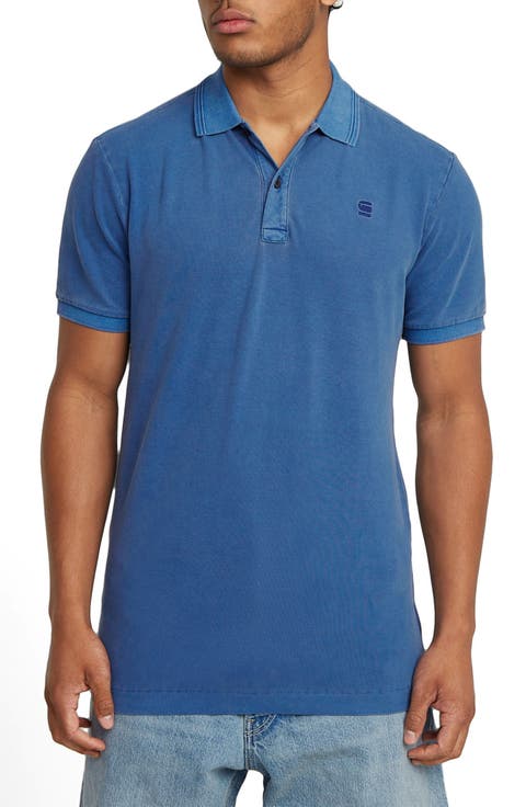 Dunda Slim Fit Overdye Piqué Polo