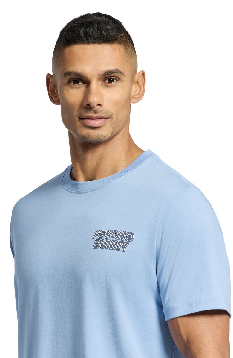 Psycho Bunny Sydney Logo Graphic T-Shirt, Alternate, color, 