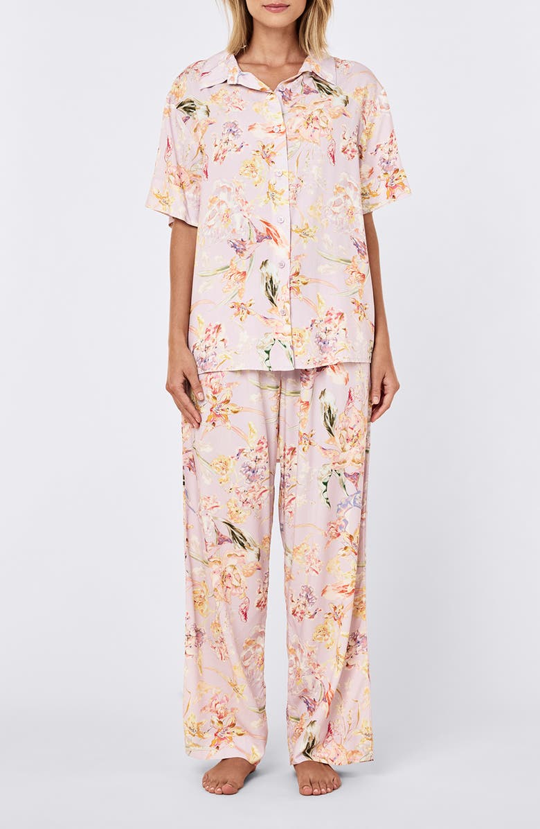 Papinelle Bailey Floral Print Pajamas, Main, color,