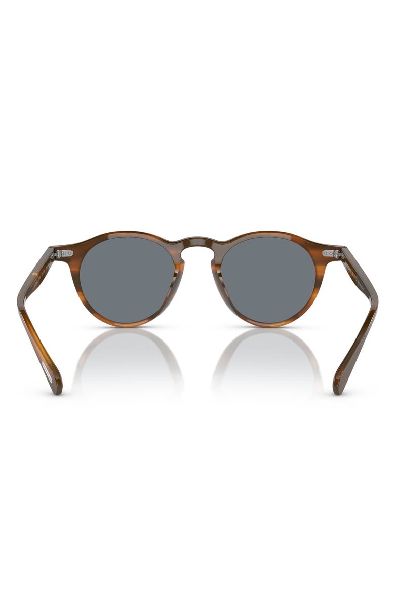 Oliver Peoples OP-13 47mm Photochromic Round Sunglasses, Alternate, color, 