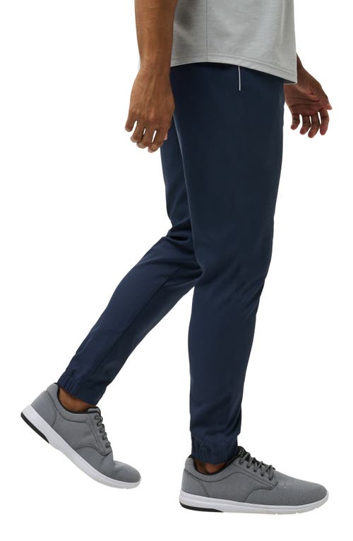 Travismathew Sport Mode Twill Joggers In Black
