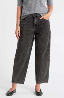 Democracy 'Ab'solution Sky Rise Ankle Barrel Leg Jeans