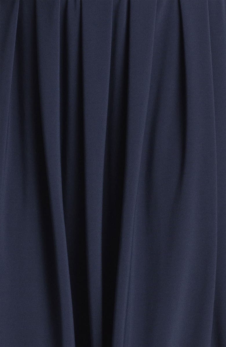 Eliza J Sleeveless Ruched Matte Jersey Dress, Alternate, color, 