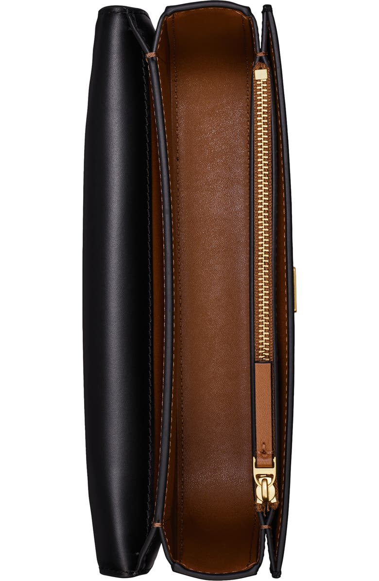 Tory Burch Small Eleanor Rectangular Convertible Leather Shoulder Bag, Alternate, color,