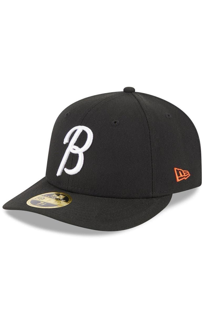 New Era Men's New Era  Black Baltimore Orioles 2023 City Connect Low Profile 59FIFTY Fitted Hat, Main, color, Black