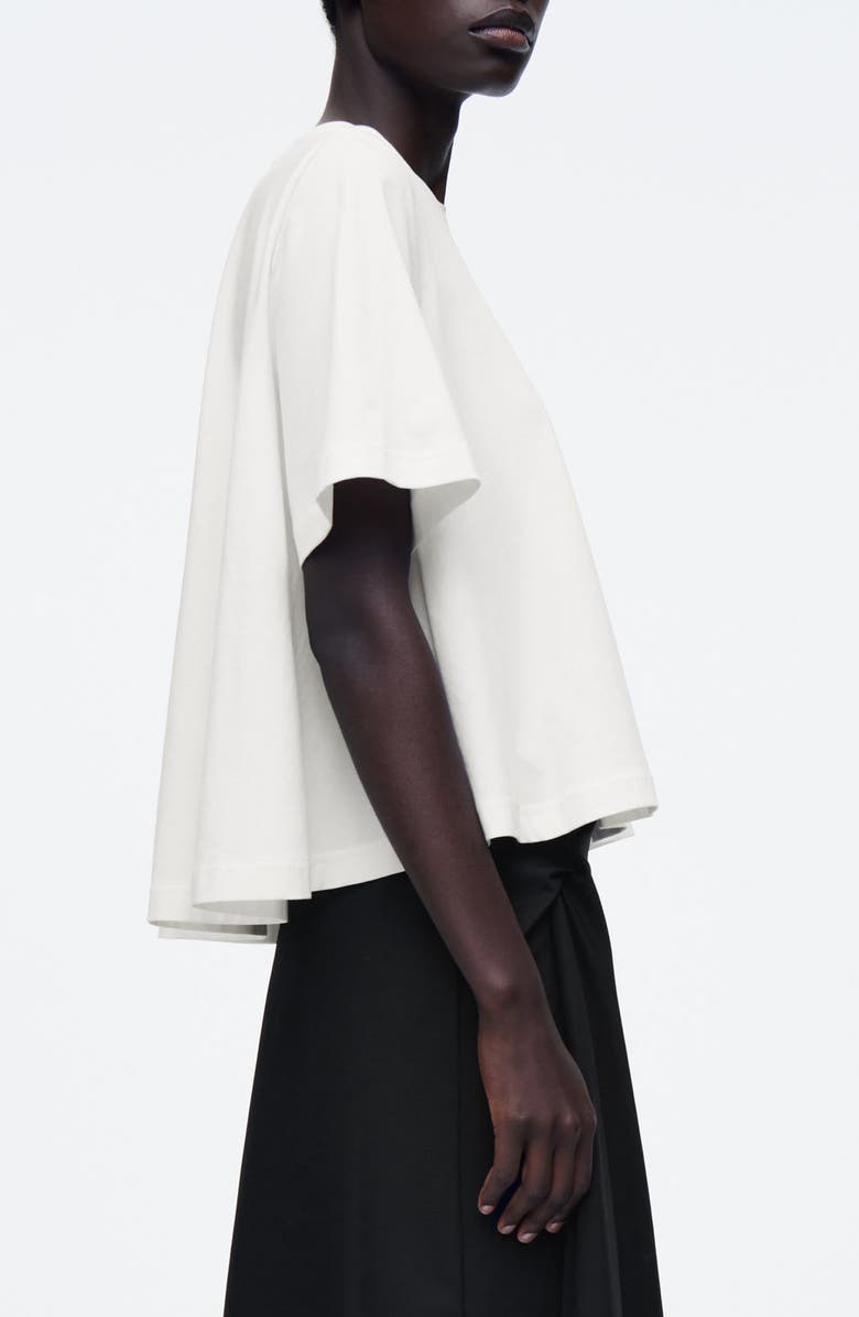 COS Relaxed Organic Cotton Trapeze T-Shirt, Alternate, color,