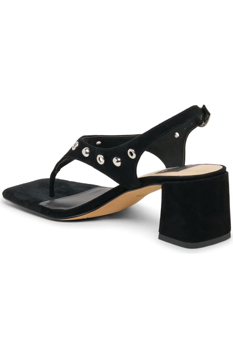Dolce Vita Yves Stud Slingback Sandal, Alternate, color, Onyx Suede