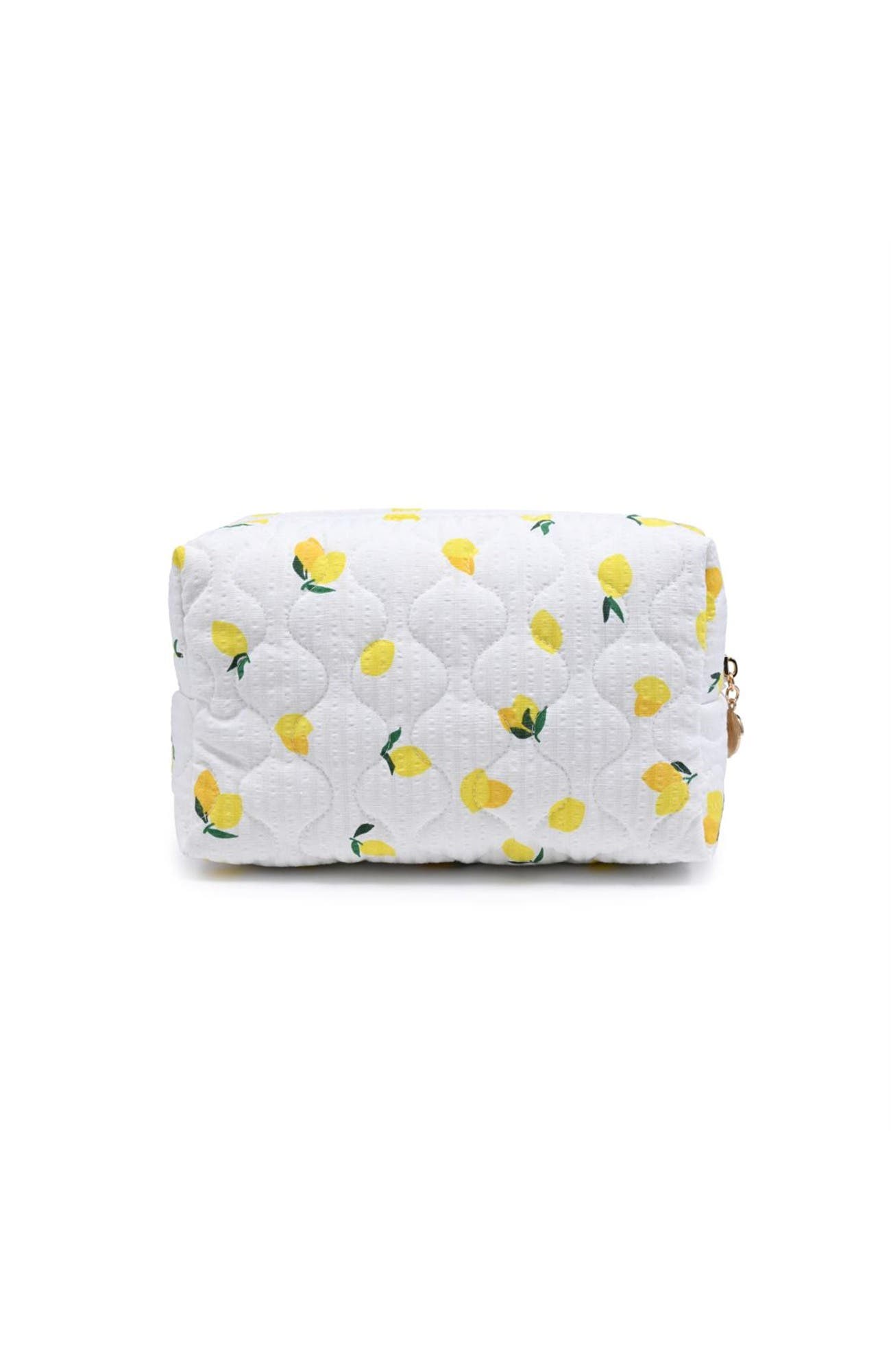 Limonata Cosmetic & Travel Organizer Pouch, Alternate, color, Ivory Lemon