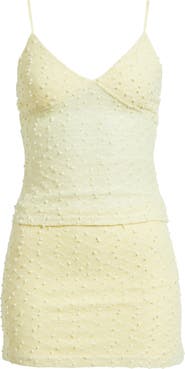 Princess Polly Blazing Heat Textured Camisole & Miniskirt Set