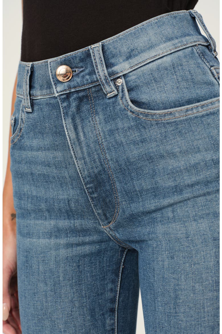 Bridget Instasculpt Raw Hem Ankle Bootcut Jeans, Alternate, color, SEA HARBOR ULTIMATE