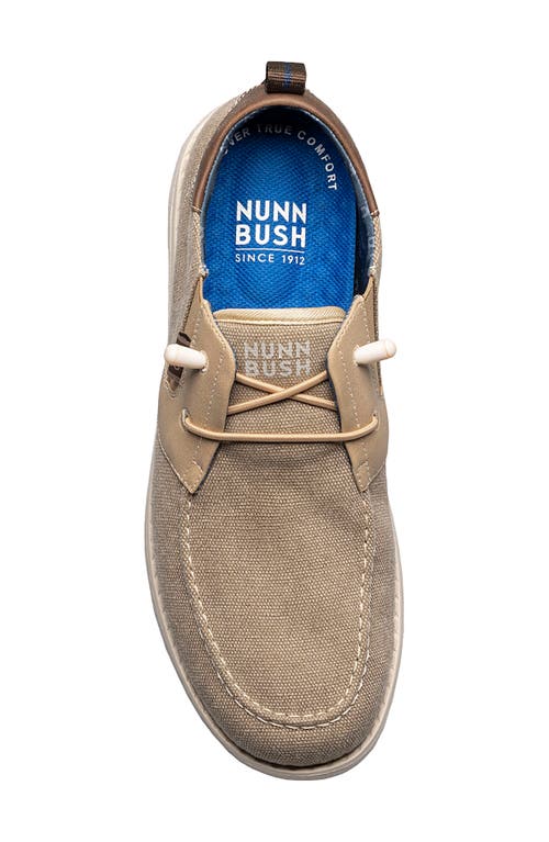 Nunn Bush Brewski Moc Toe Shoe In Stone