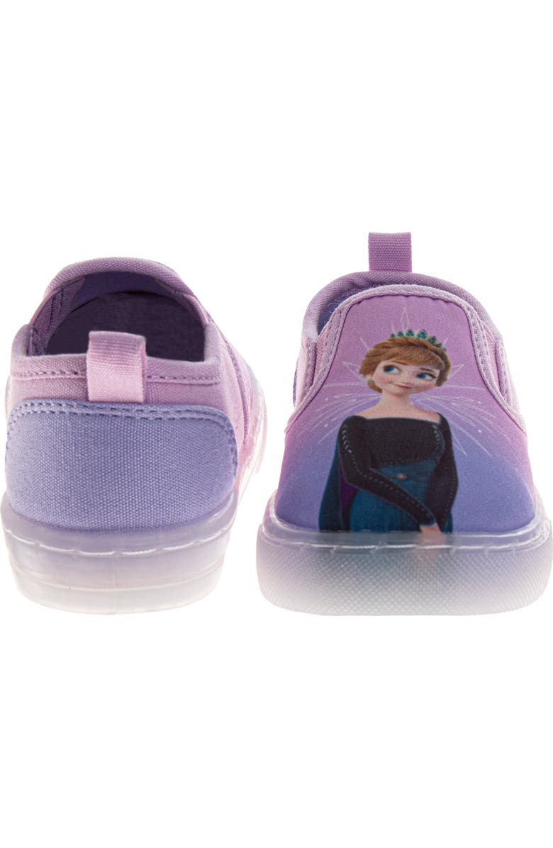 JOSMO x Disney<sup>®</sup> Kids' Frozen Elsa & Anna Mismatched Slip-On Sneaker, Alternate, color,