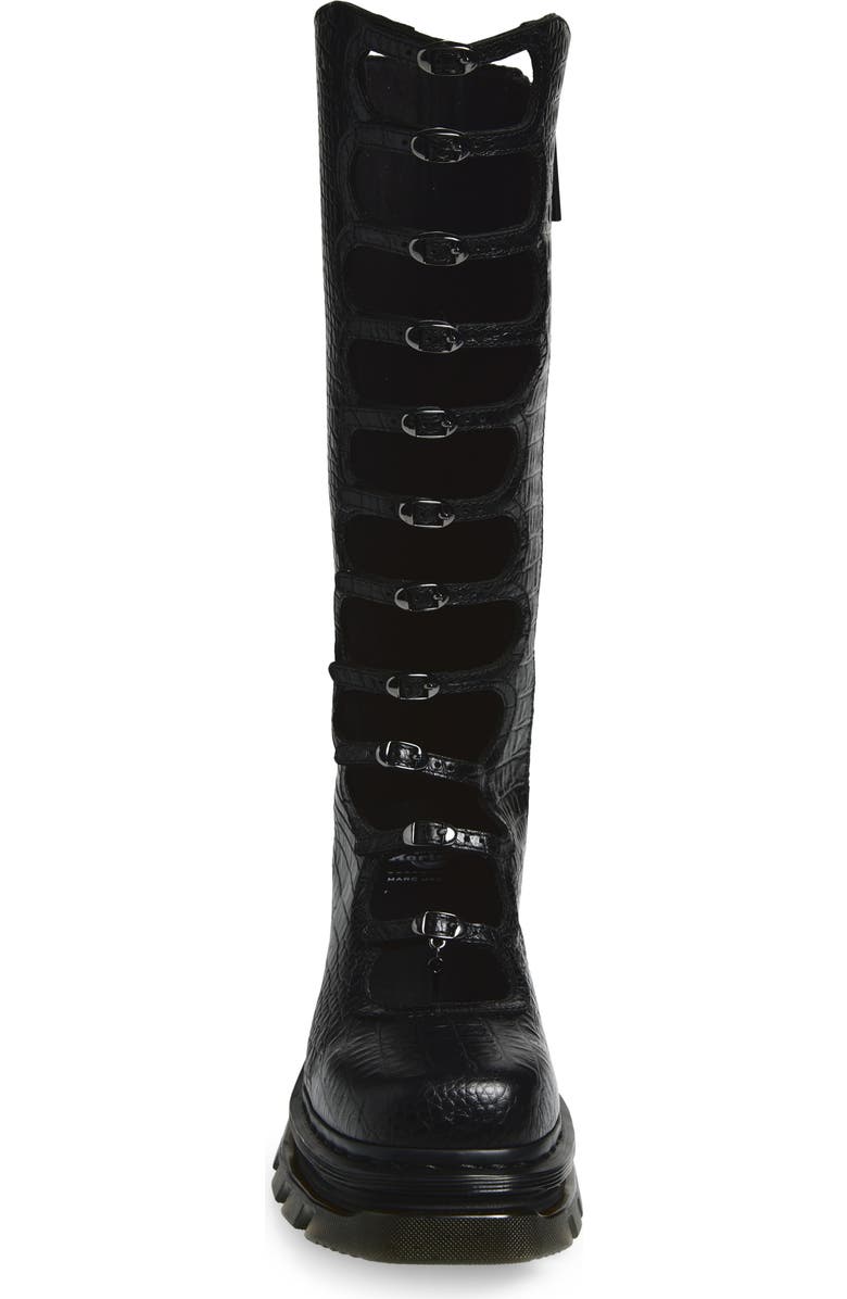 Dr. Martens x Marc Jacobs Kiki Cutout Lug Boot, Alternate, color,