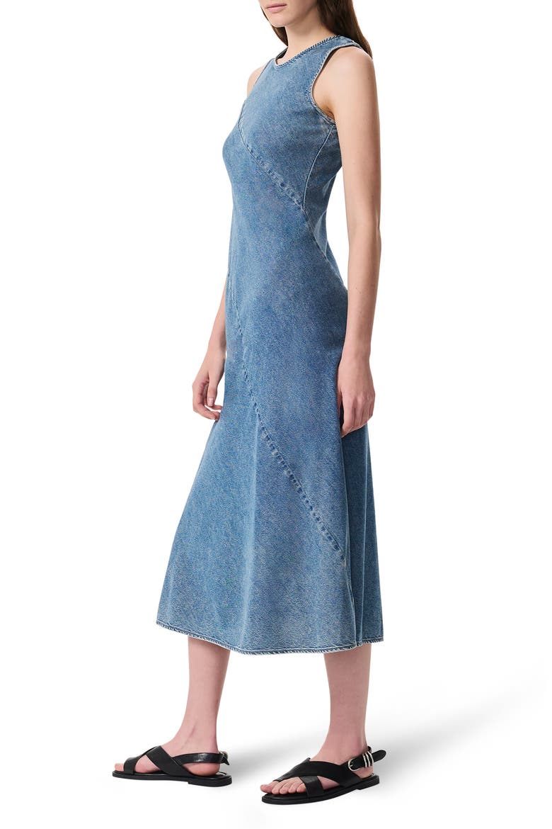Lisbon Featherweight Denim Midi Dress, Alternate, color, WAVERLY