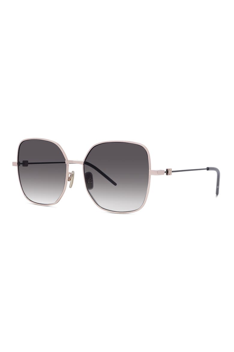 GV Speed Gradient Square Sunglasses, Alternate, color, SHINY ROSE GOLD / SMOKE