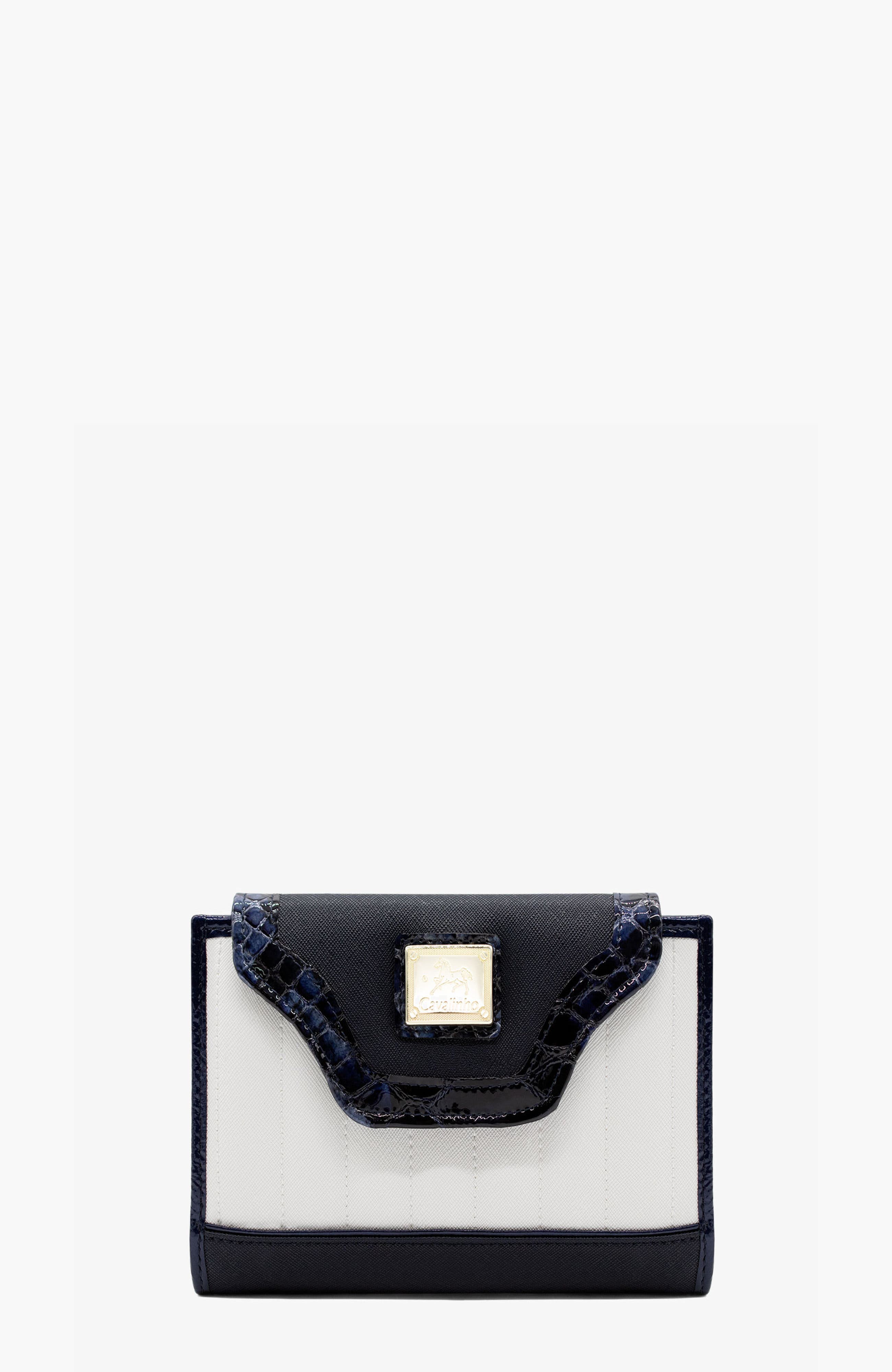 selected Navy / White
