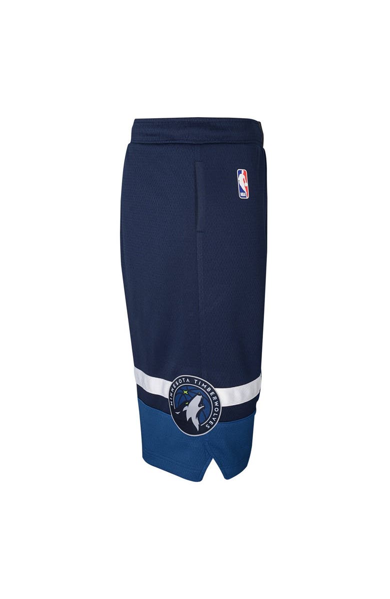 Nike Youth Nike Navy Minnesota Timberwolves Icon Edition Mesh Performance Swingman Shorts, Alternate, color, 