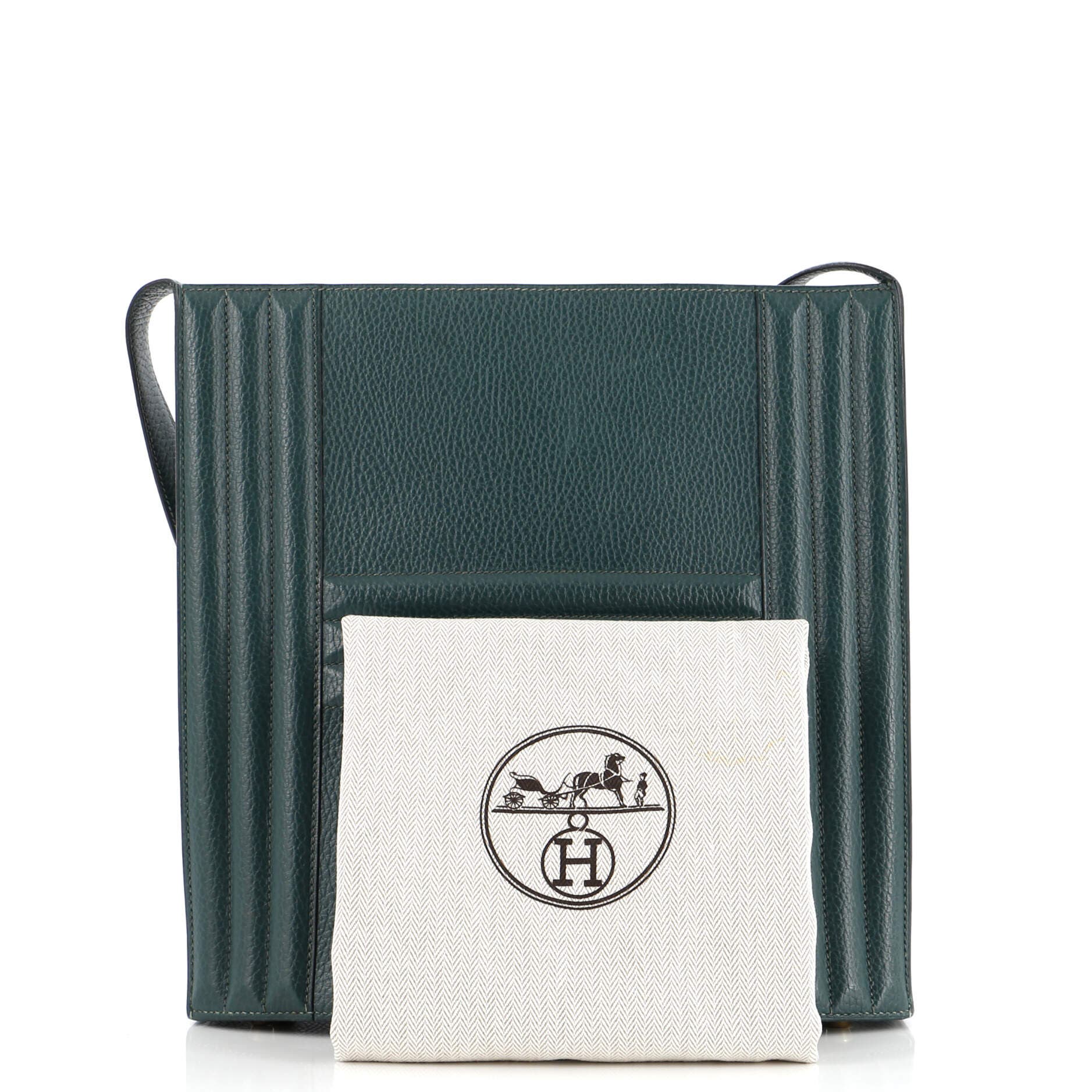 Pre-Owned Hermes Cadena Bag Leather, Alternate, color, 