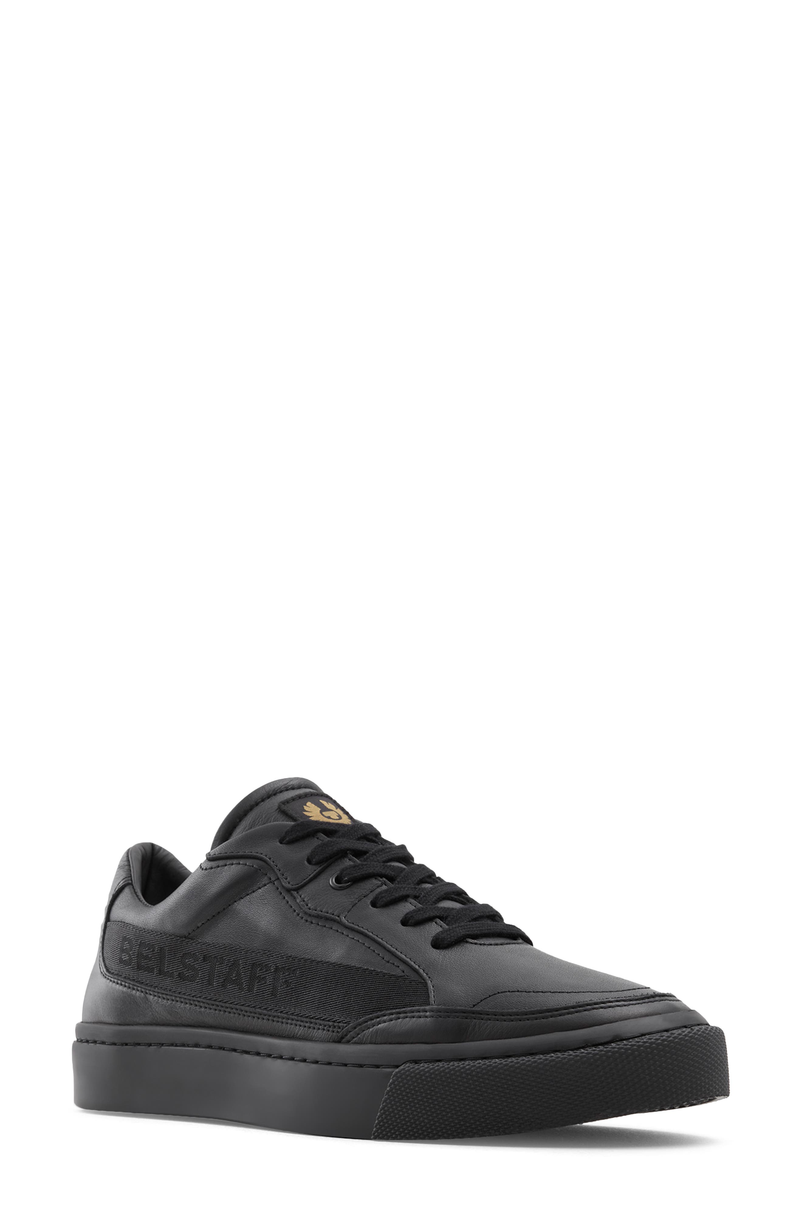 Belstaff Signature Leather Sneaker, Main, color, 