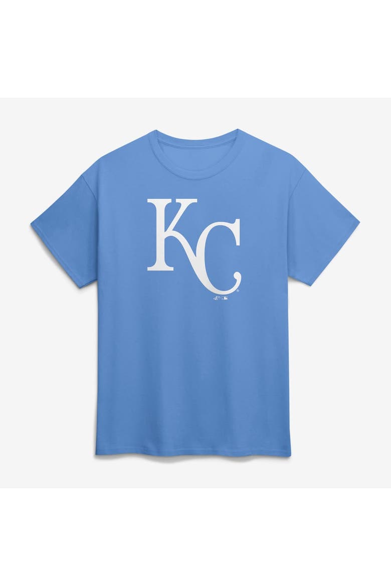 Men's Logo Athletic Light Blue Kansas City Royals Official Logo T-Shirt, Main, color, Light Blue