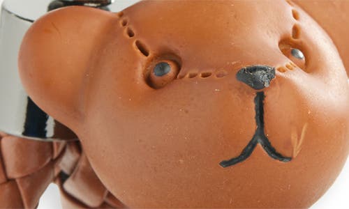 Bp. Teddy Bear Key Ring Bag Charm In Brown