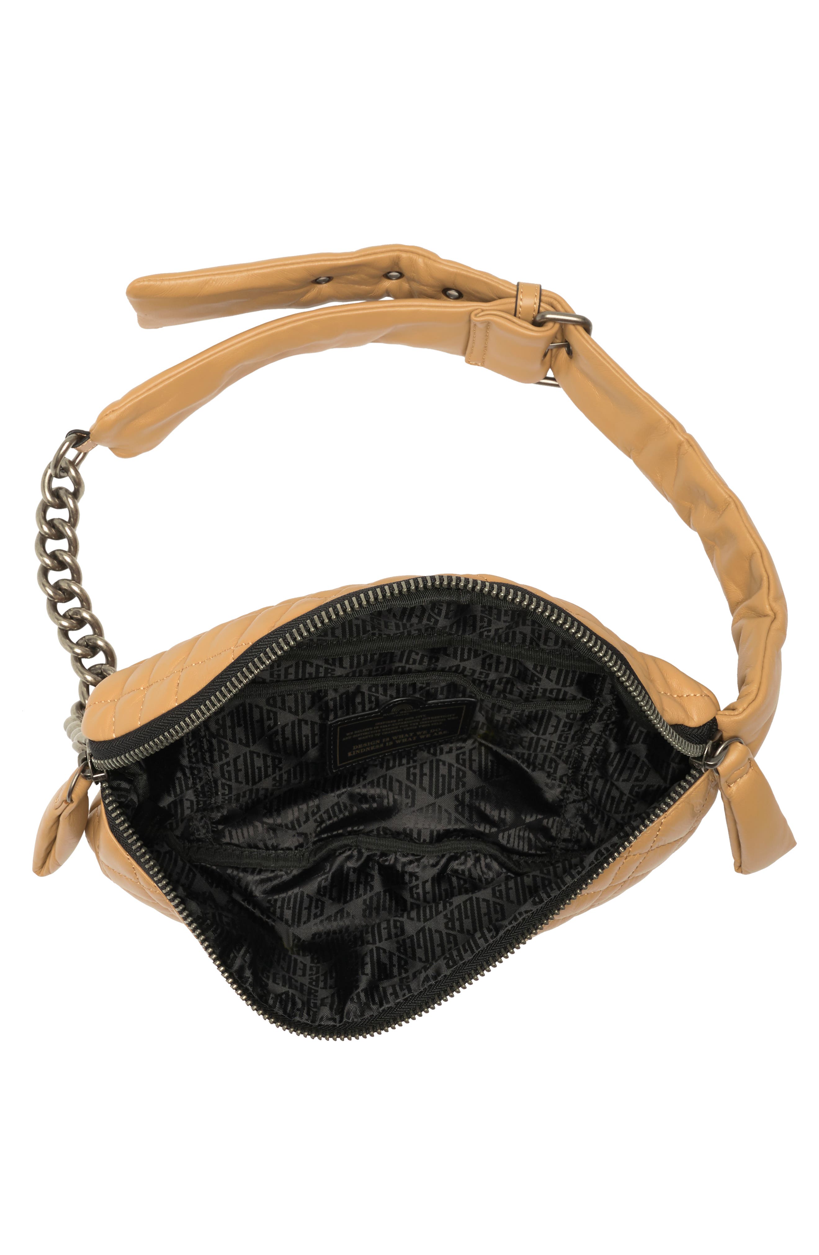 Kurt Geiger London Brixton Quilt Belt Bag, Alternate, color, 