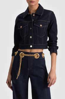 Chloe Boxy Crop Denim Jacket