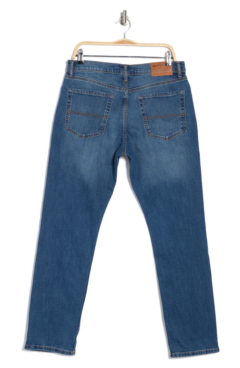 Lucky Brand 121 Slim Straight Jeans, Alternate, color, Nettle Bank