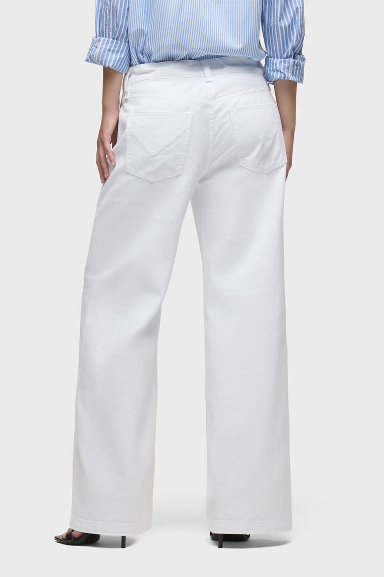 Rylee Drawstring Loose Straight, Alternate, color, WHITE