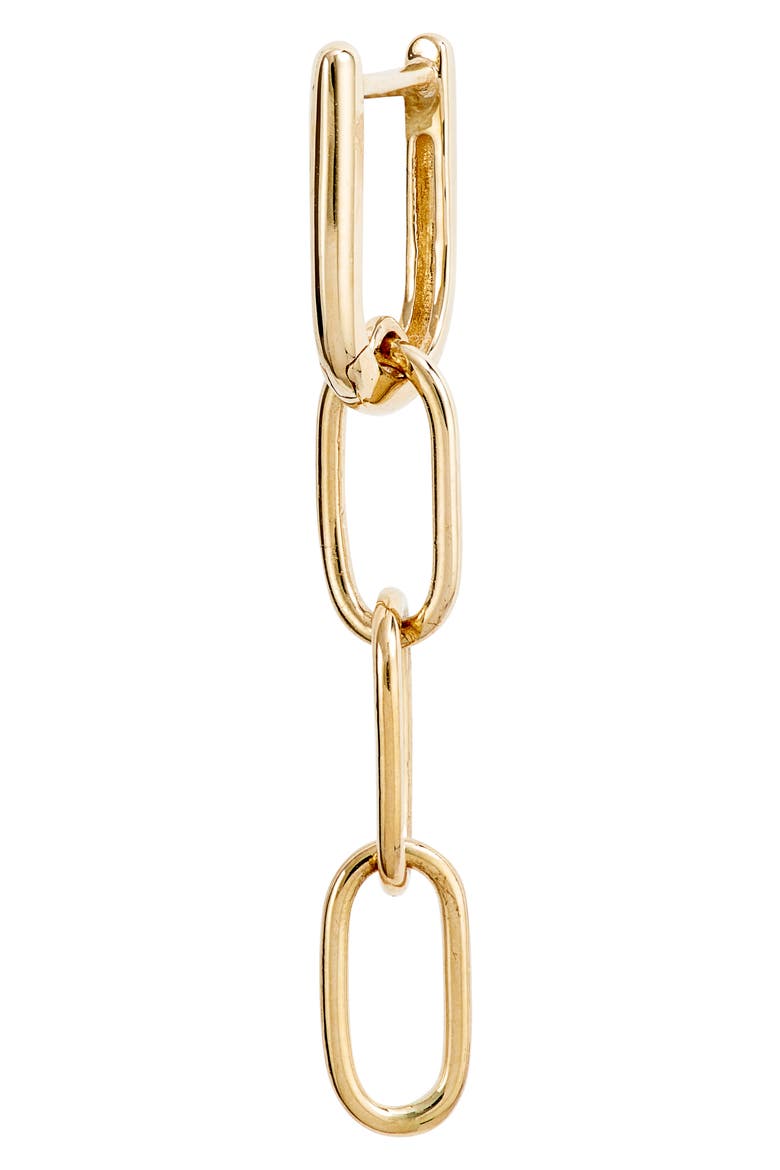 Ofira 14K Gold Linear Link Earrings   (Nordstrom Exclusive), Alternate, color, YELLOW GOLD