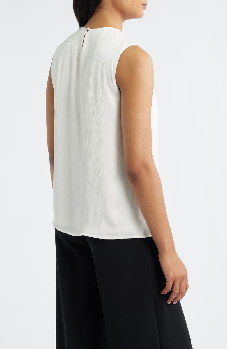 Anne Klein Pleat Neck Top, Alternate, color,