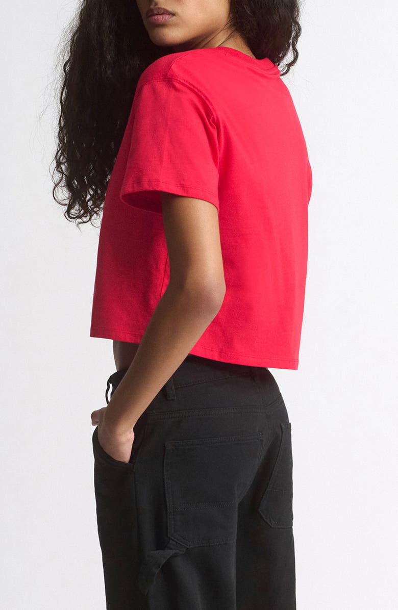 Brooklyn Industries Live Work Create Cotton Crop Graphic T-Shirt, Alternate, color, 