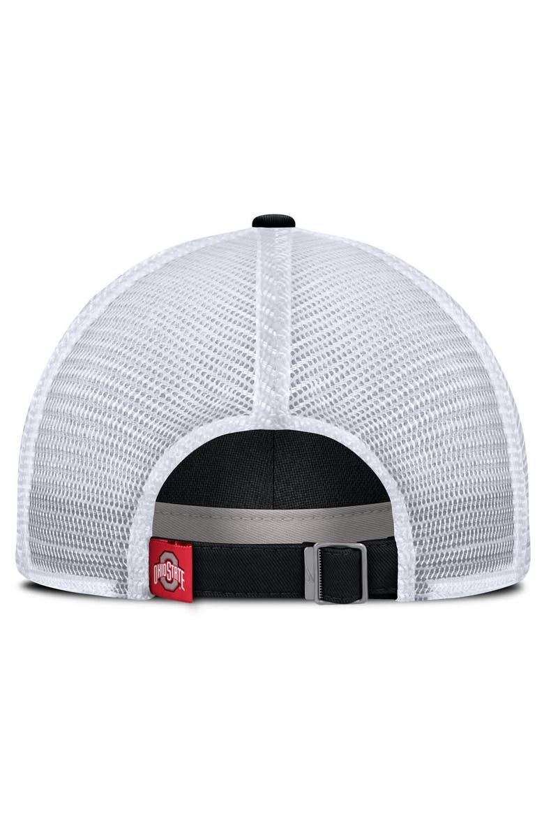 Nike Men's Nike Black Ohio State Buckeyes 2025 Gameday On-Field Club Adjustable Trucker Hat, Alternate, color, 