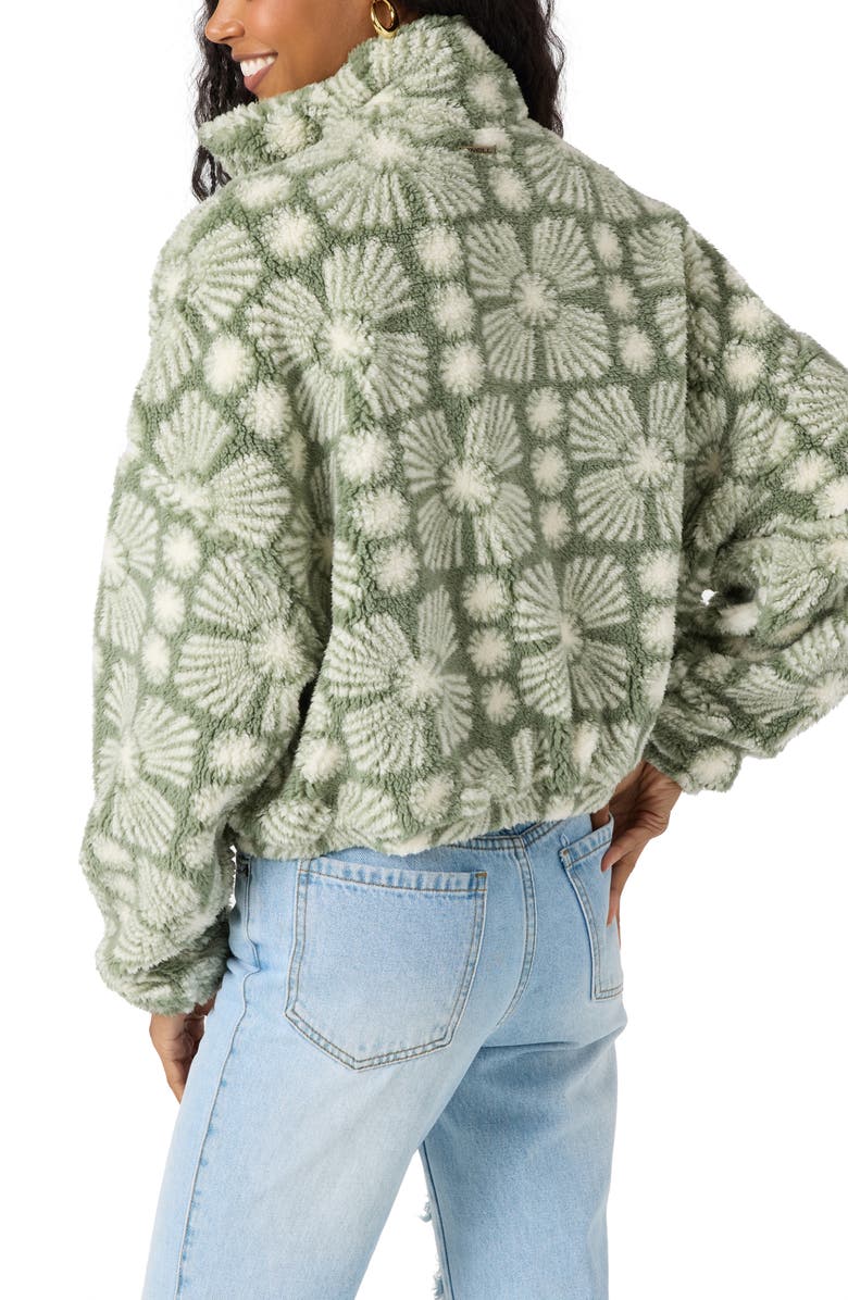 O'Neill Cordin Allover Print Fleece Jacket, Alternate, color,
