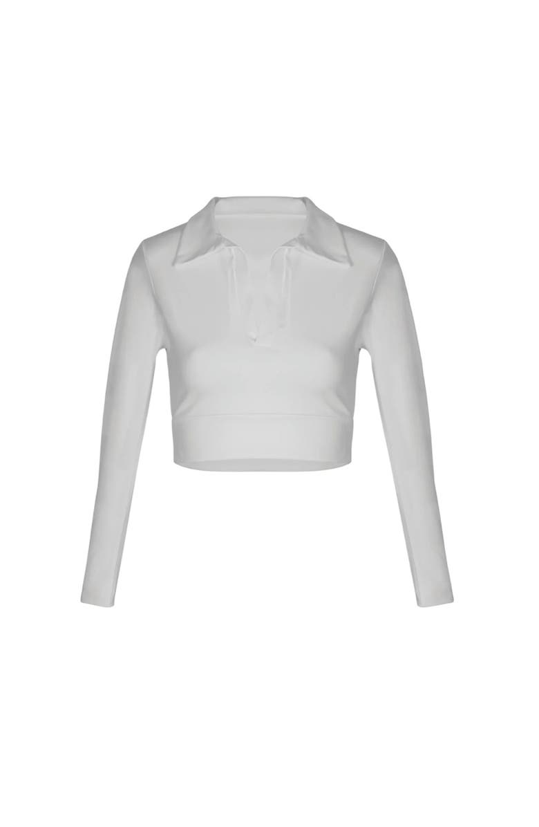 Port De Bras Gio Top, Alternate, color, Chantilly