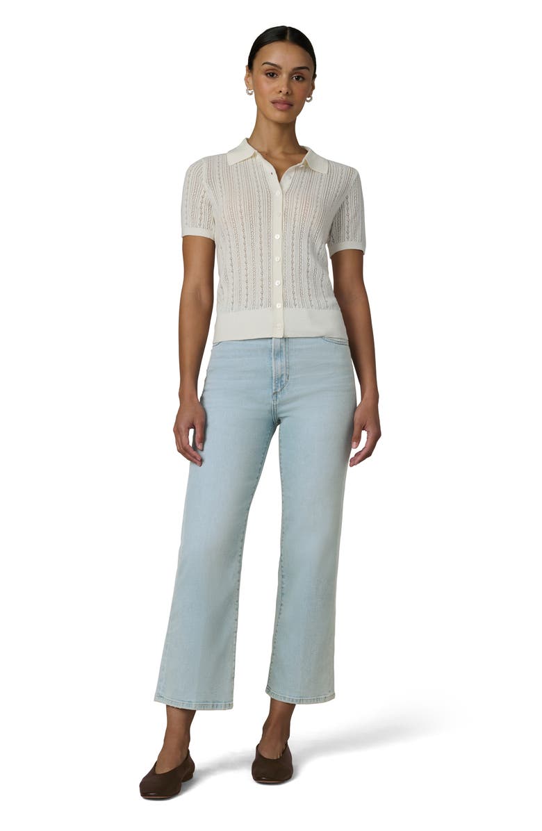 Joe's The Blake High Waist Crop Wide Leg Jeans, Alternate, color, Lunetta