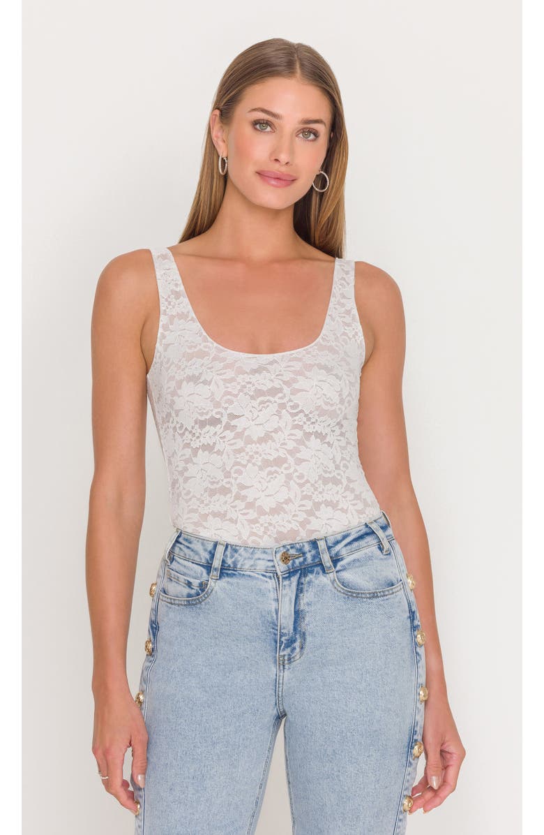 Generation Love Juliett Lace Tank, Alternate, color, White