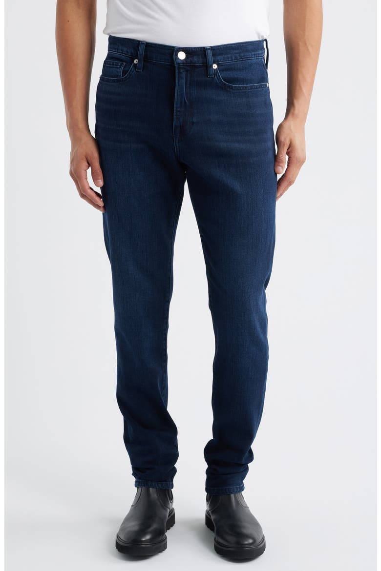 L'Homme Athletic Fit Jeans, Main, color, DYNASTY