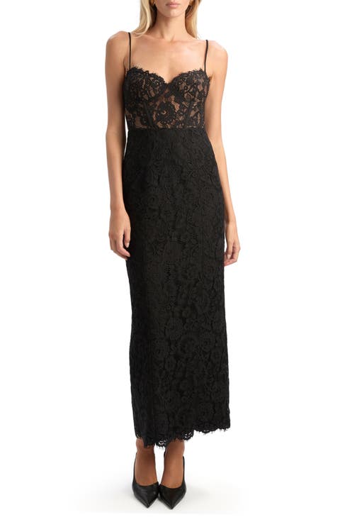 Blaine Lace Midi Dress