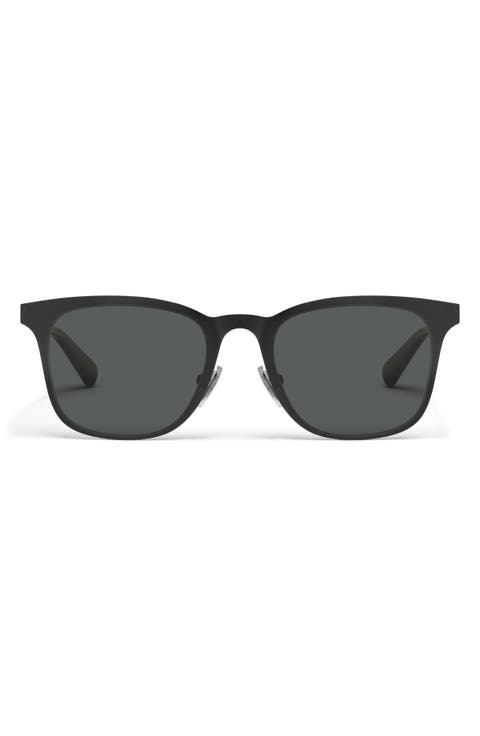 Flashback 51mm Polarized Round Sunglasses