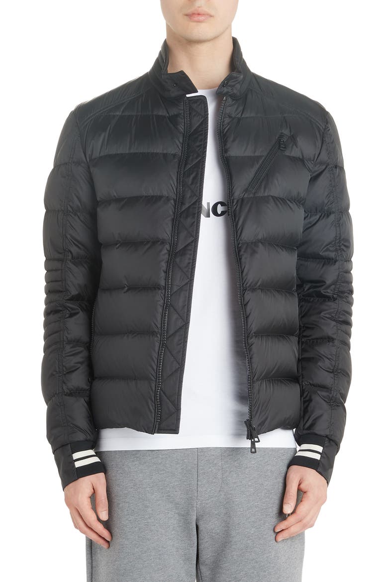 Brel Down Puffer Jacket, Main, color, BLACK